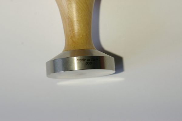 Tamper 58mm natuurlijk hout - Afbeelding 2