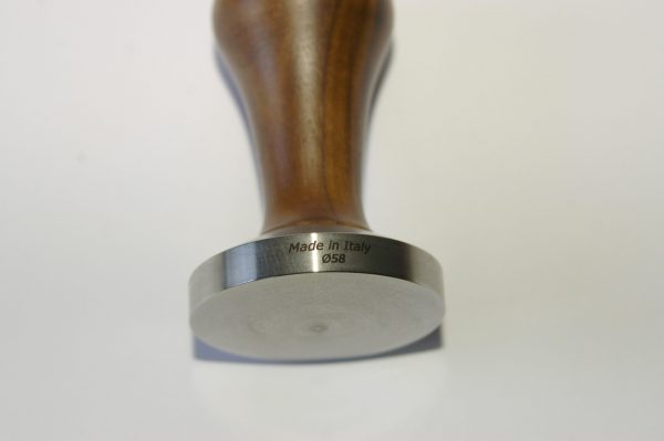 Tamper 58mm Walnut handle - Afbeelding 2